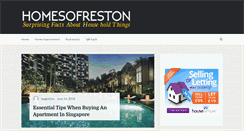 Desktop Screenshot of homesofreston.com